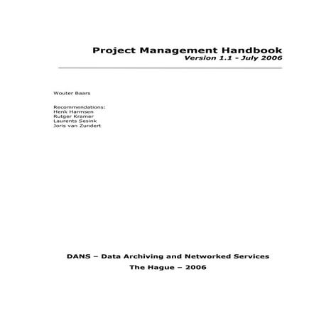 Book project management