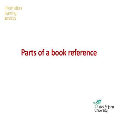 Book reference management
