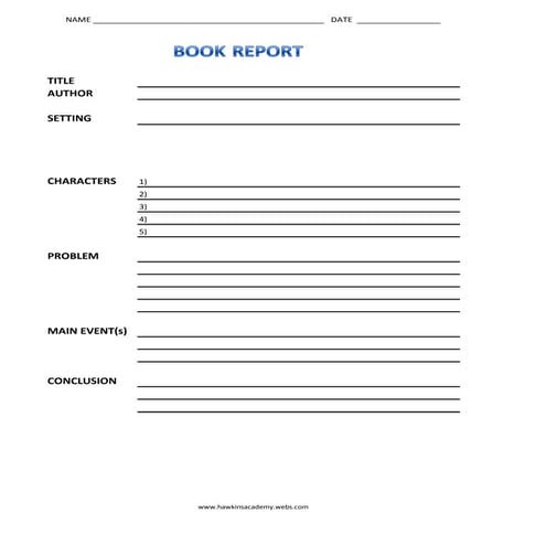 Book Report