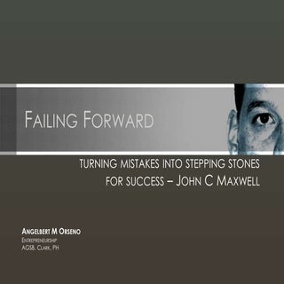 Book report   failing forward - am ...