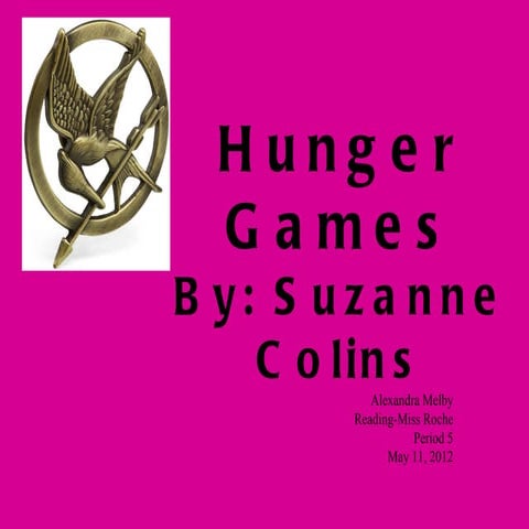 Hunger games By: alex melby