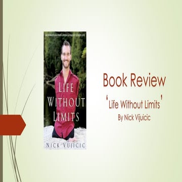 Book review: life without limits..