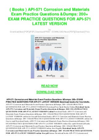 API-571 Online Tests