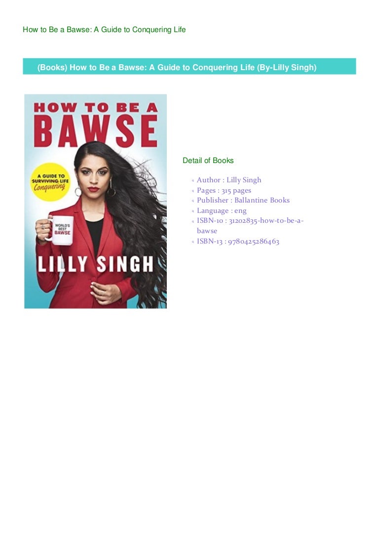 A Guide to Conquering Life How to Be a Bawse
