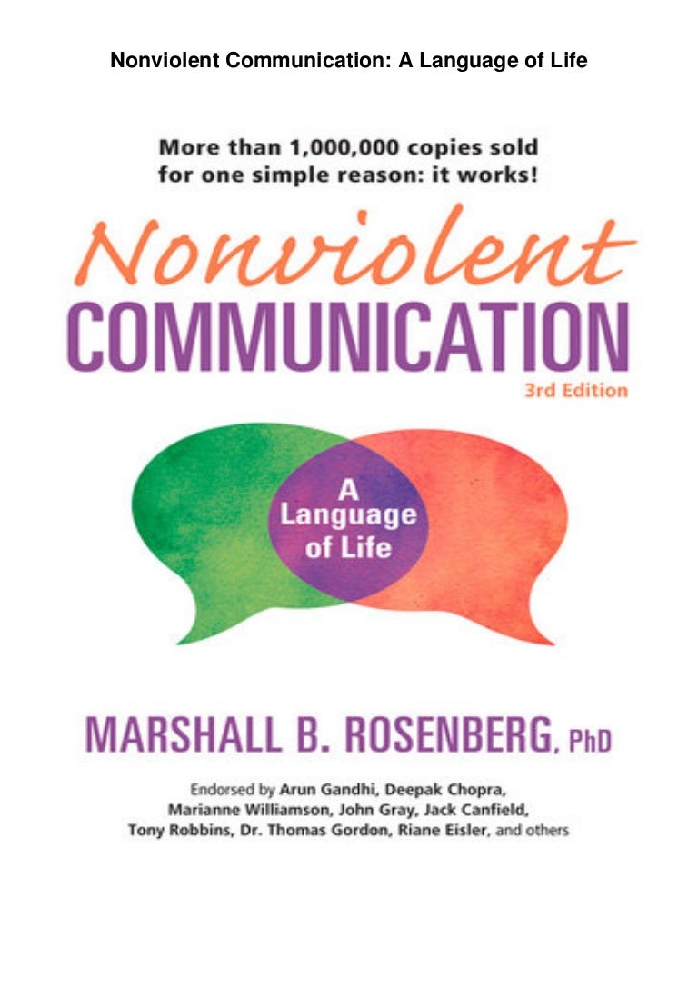 ( Books ) Nonviolent Communication: A Language of Life