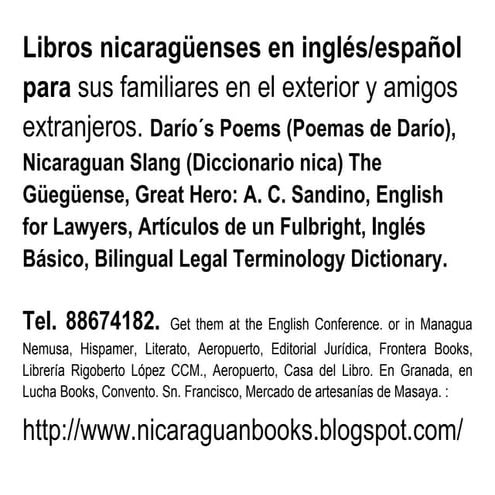 Escritor nicaraguense