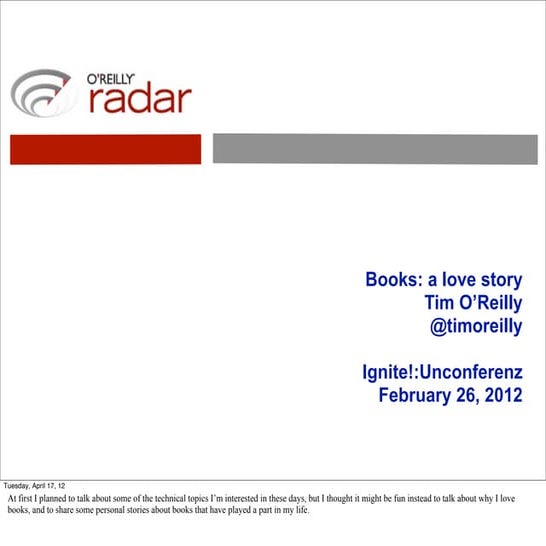 Books a Love Story (pdf with notes)