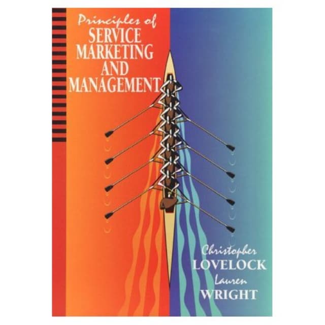 Book services marketing, lovelock