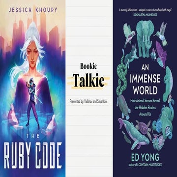 An immense world and the ruby code book talk | PDF