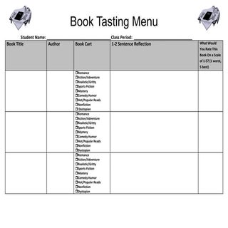 Book Tasting Menu/Ticket