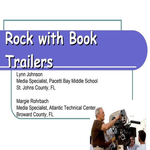 How to make book trailers | PPTX
