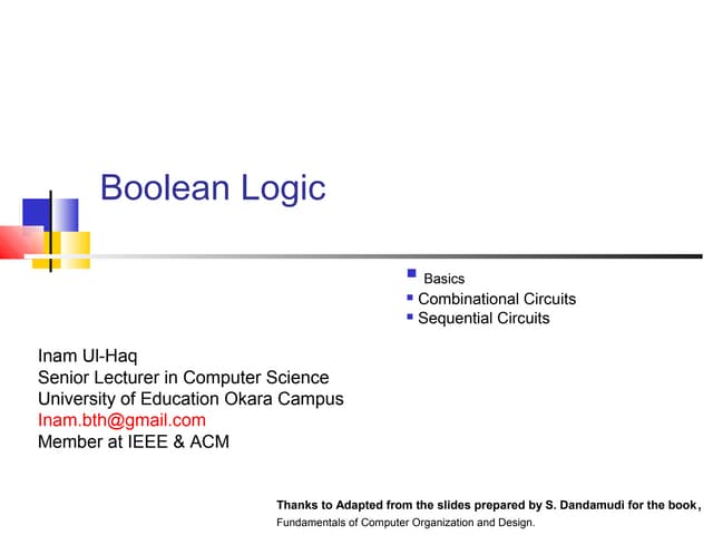 Boolean Logic