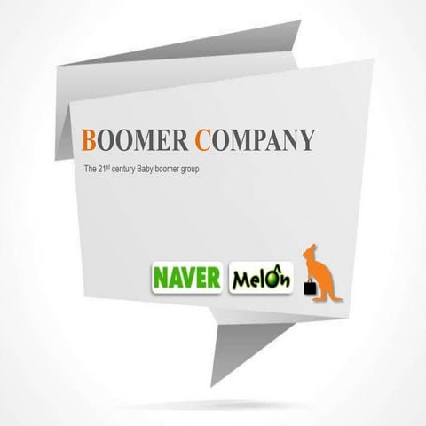 Boomer 마케팅2팀 네이버&멜론 제안서