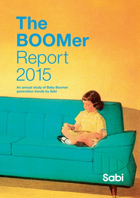 Baby Boomers research report and tr...