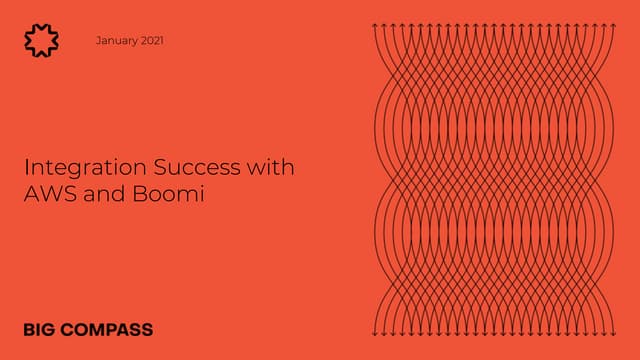 Integration Success with AWS and Boomi