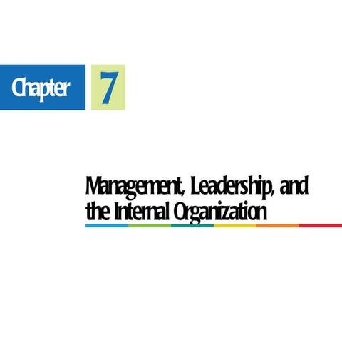 Chapter 7: Management | PPT