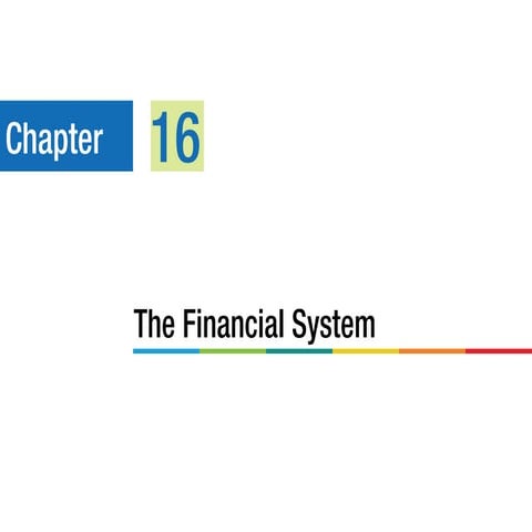 Chapter 16: Financial System
