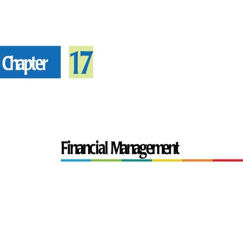 Chapter 17: Financial Management