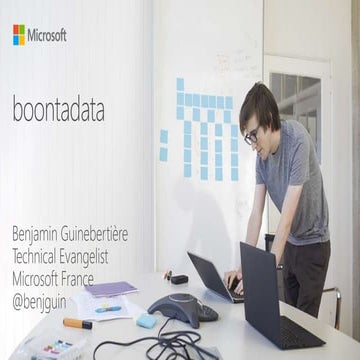 Future of Data Meetup : Boontadata