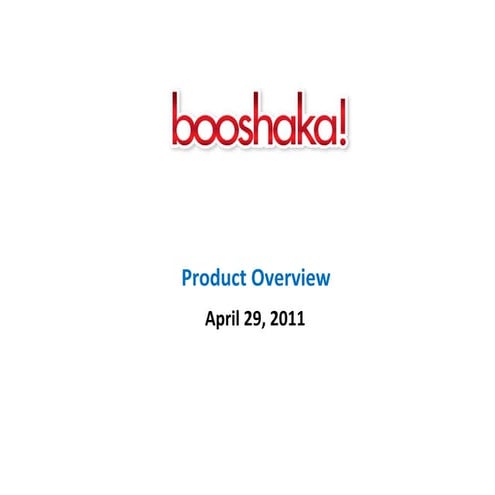 Booshaka Product Overview