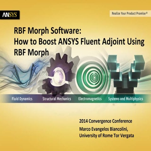 How to Boost ANSYS Fluent Adjoint Using RBF Morph Software