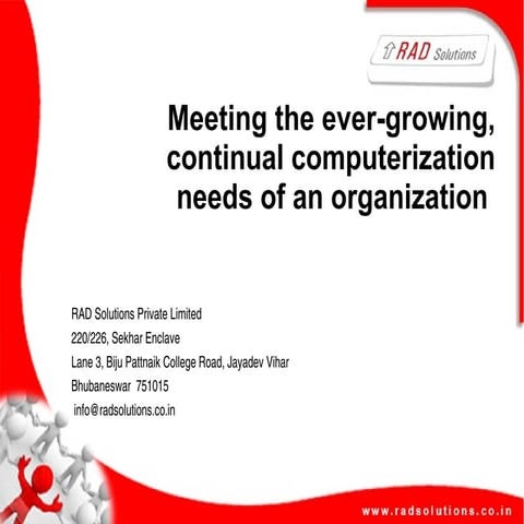 Boost the productivity of your organization through RAD