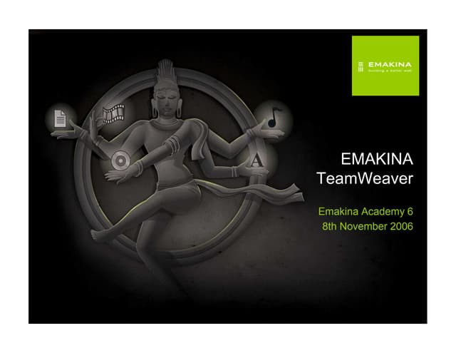 Emakina Academy 6 - Boost your intranet - Web Content Management for SAP