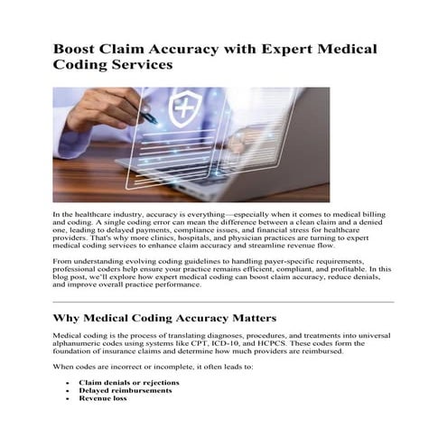 Boost Claim Accuracy with Expert Medical Coding Services.pdf