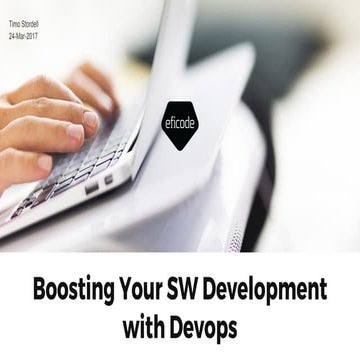 Boosting your SW development with Devops