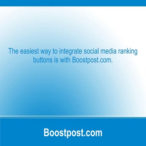 Boostpost   Introduction