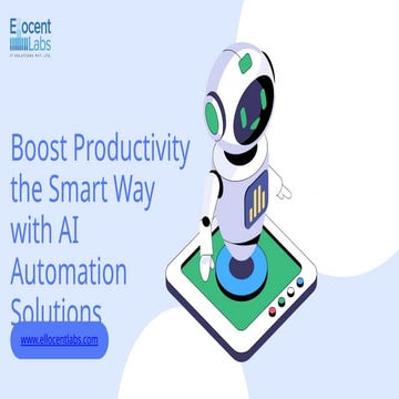Boost Productivity the Smart Way with AI Automation Solutions