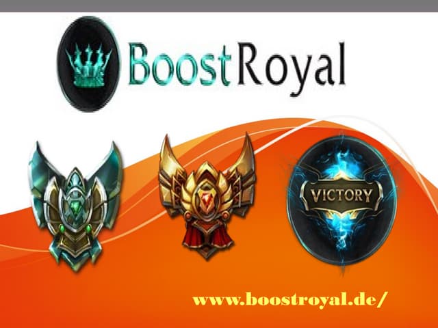 Holen Sie sich die besten Elo Boost...