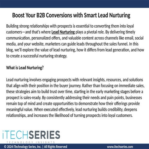 Boost Your B2B Conversions with Smart Lead Nurturing.pptx