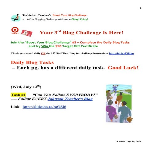 Boost Your Blog Challenge No. 3 [Final]