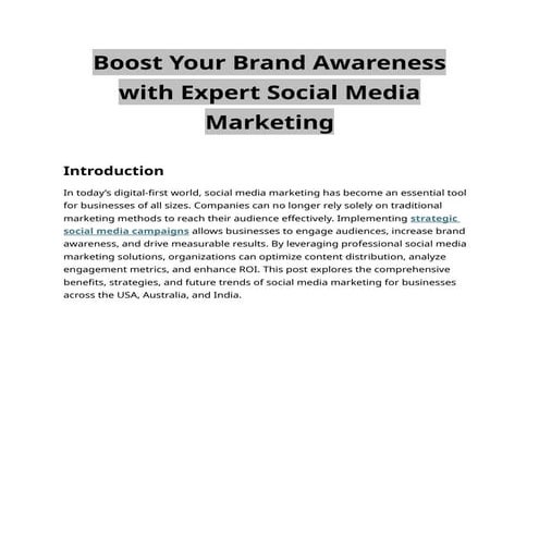 Boost Your Brand Awareness with Expert Social Media Marketing.docx