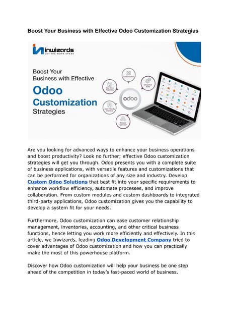Boost Your Business with Effective Odoo Customization Strategies.pdf