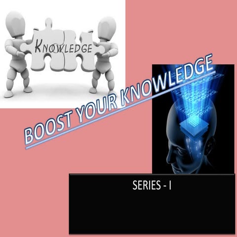 Boost your knowledge