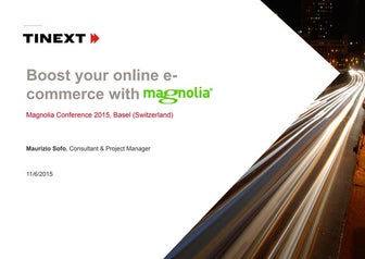 Boost your online e commerce with magnolia