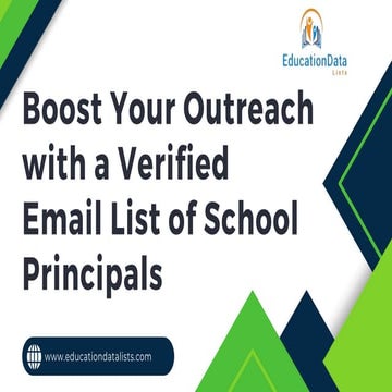 The Role of Principals Email Lists in Education Networking | PDF