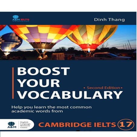Boost your vocabulary Cambridge IELTS 17