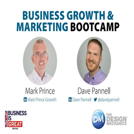 Business Growth & Marketing Bootcamp September 2017