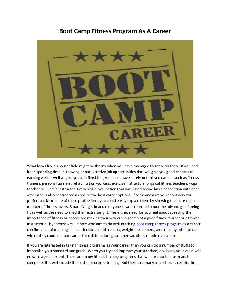 What Is A Boot Camp Program? – Boot Camp (software) – JKJQJH