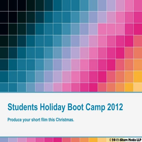 Students Holiday Boot Camp 2012