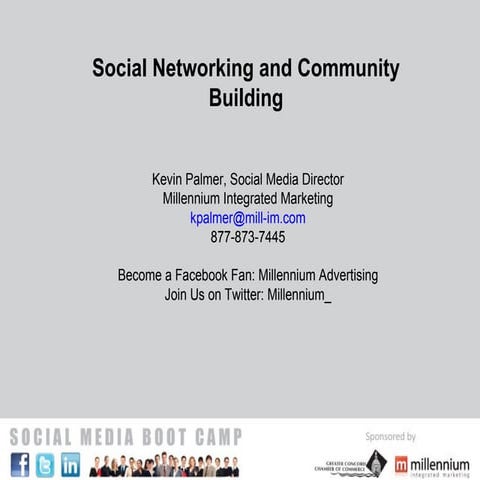 Social Networking and Community Building
