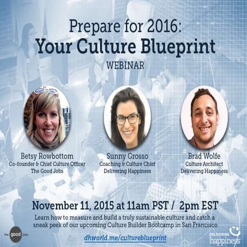 Prepare for 2016: Culture Blueprint