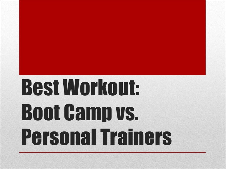 best trainers for bootcamp