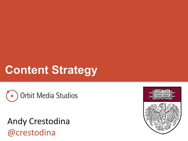 Content Strategy: University of Chicago, Booth School of Business