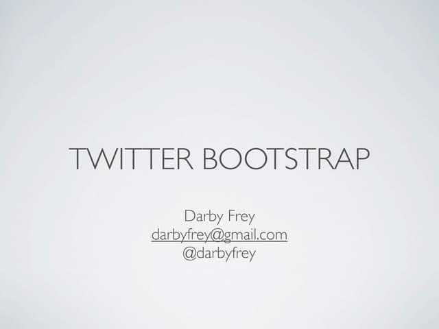 Twitter Bootstrap (spring)