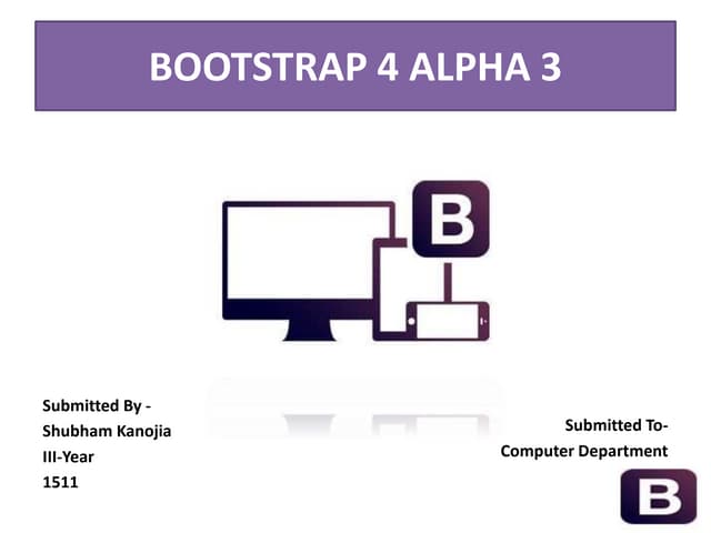 Bootstrap 4 Alpha 3