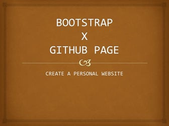 Bootstrap個人網站 20141117